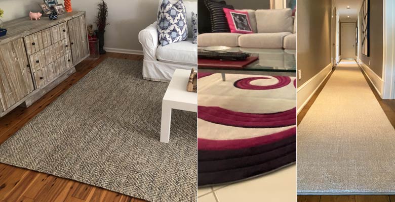 Examples of residential, commercial and marine wall-to-wall and broadloom carpet.