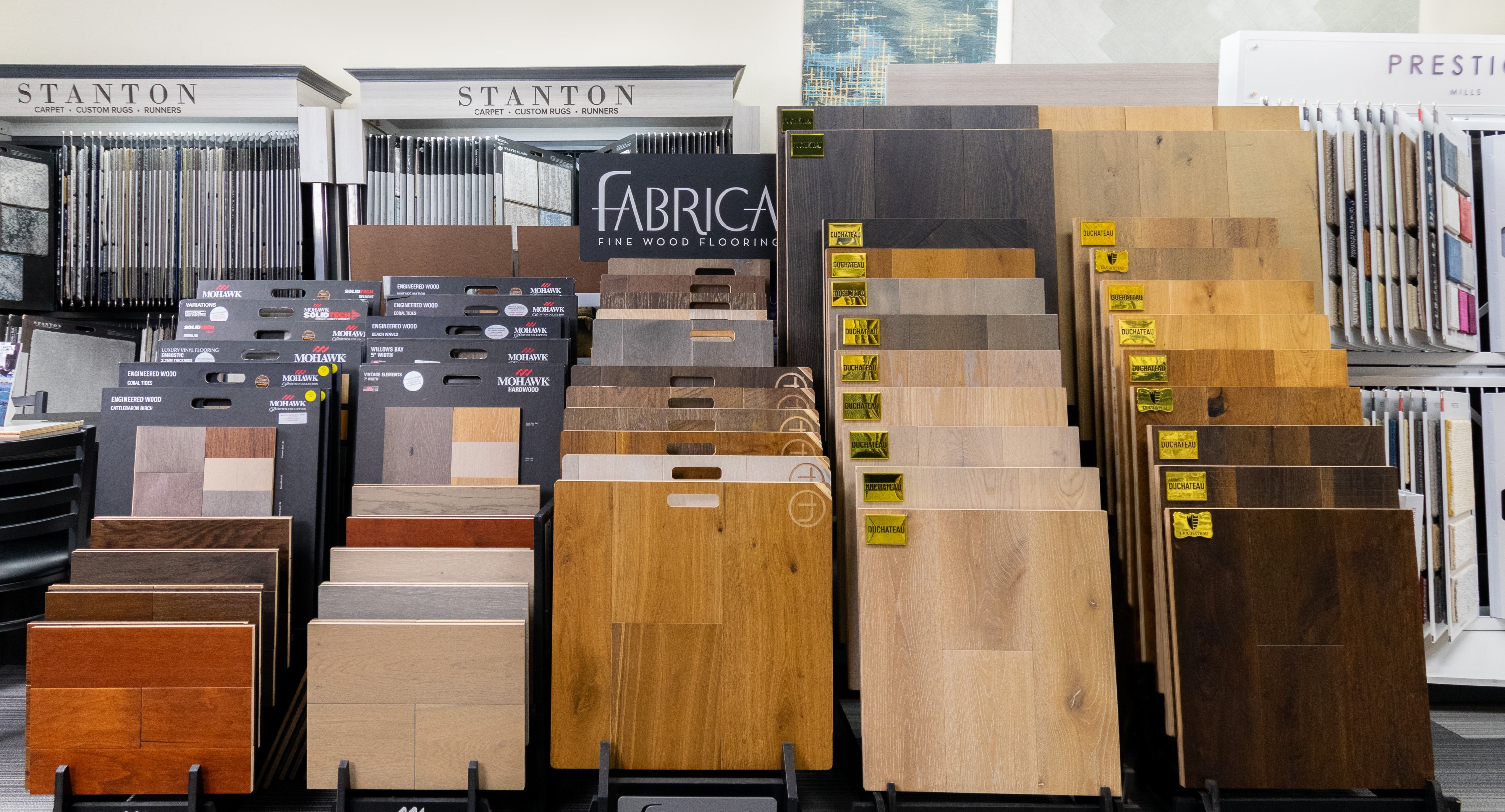 Hardwood flooring installation example installed by certified professionals.